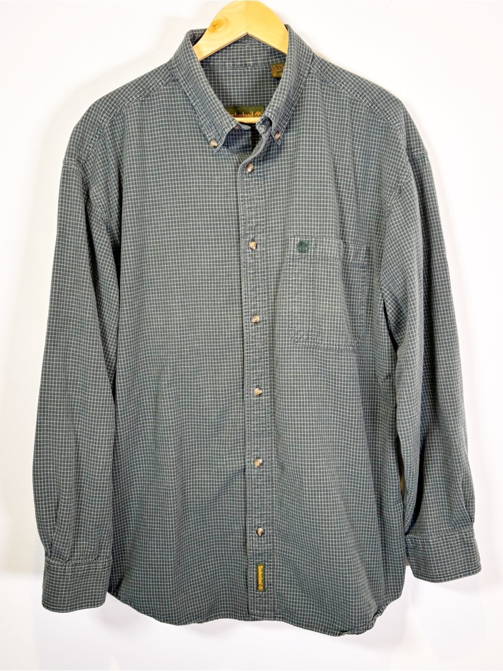 Timberland Loose Cotton Button Down Shirt